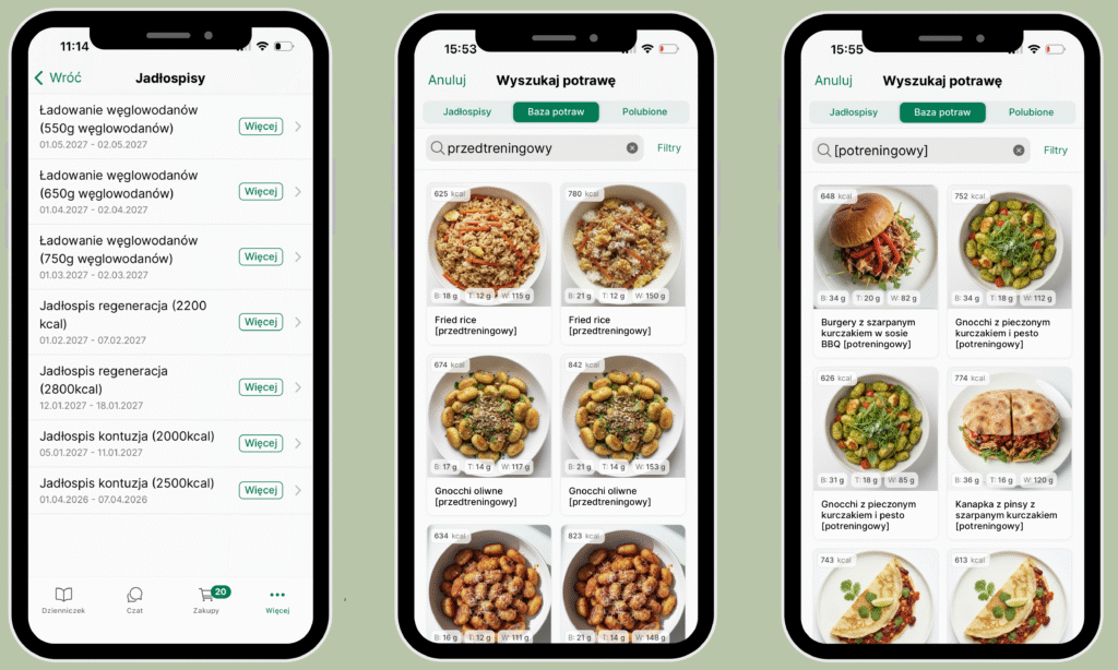 Jadłospis i przepisy dla biegaczy
