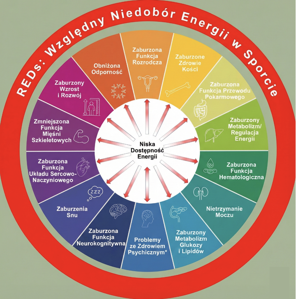 REDs - względny niedobór energii w sporcie. Odchudzanie biegaczy